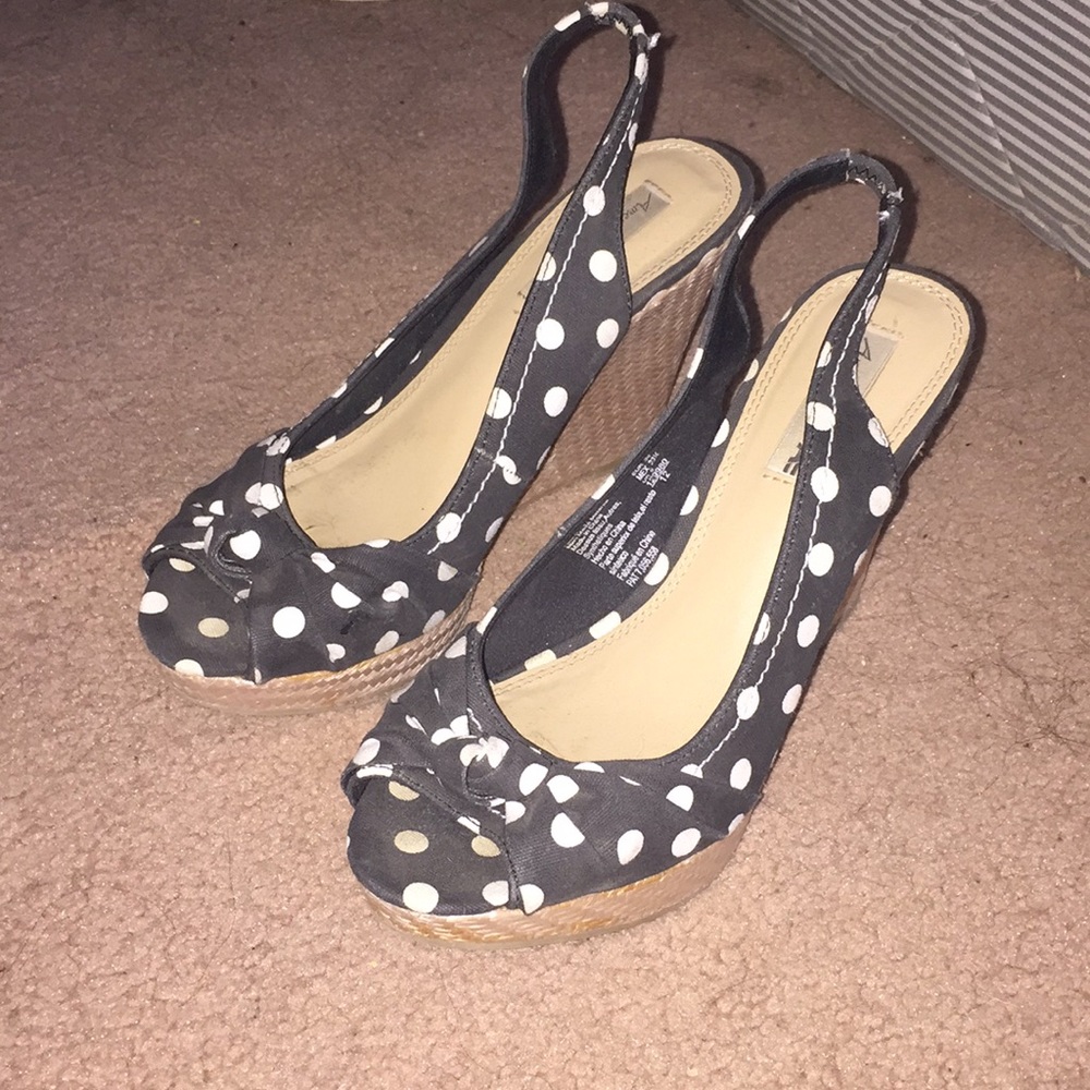 Polka dot Heels